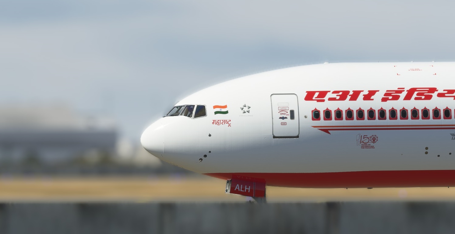 Boeing 777-200ER Air India Maharashtra VT-ALH