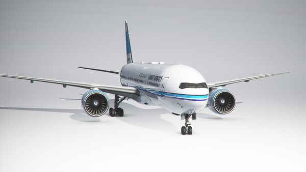 Boeing 777-200ER Kuwait Airways 9K-AOA