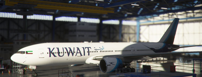 Boeing 777-200ER Kuwait Airways 9K-AOB