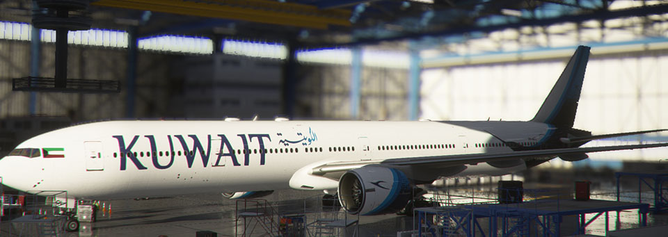 Boeing 777-300ER Kuwait Airways 9K-AOL