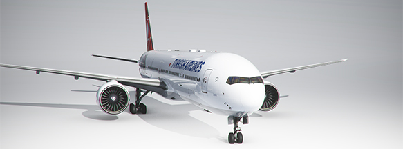 Boeing 777-300ER Turkish Airlines brandnew TC-LJK