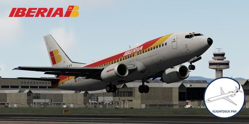 Boeing B737-300 Iberia (EC-EAK)