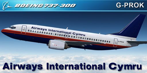 CS 737-300 AIRWAYS INTERNATIONAL G-PROK