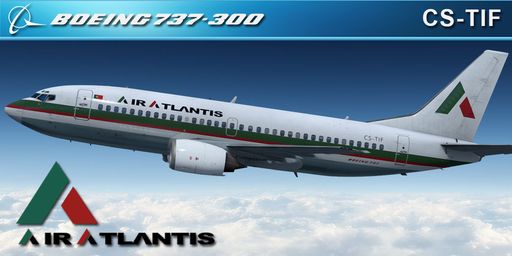 CS 737-300 AIR ATLANTIS CS-TIF