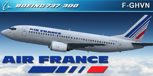 CS 737-300 AIR FRANCE F-GHVN