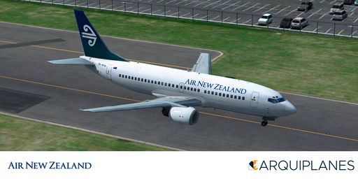 CS 737-300 Air New Zealand ZK-NGE