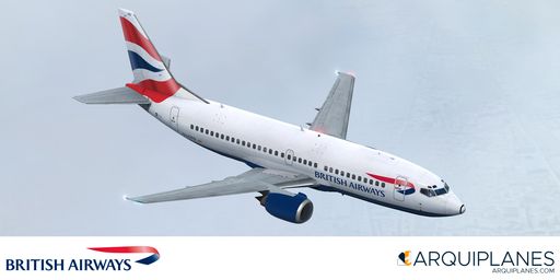 CS 737-300 British Airways G-LGTG