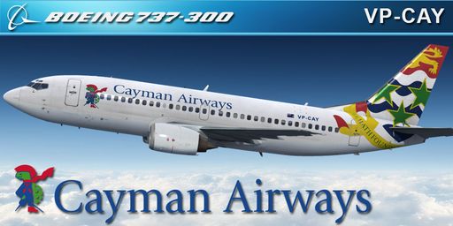 CS 737-300 CAYMAN AIRWAYS VP-CAY
