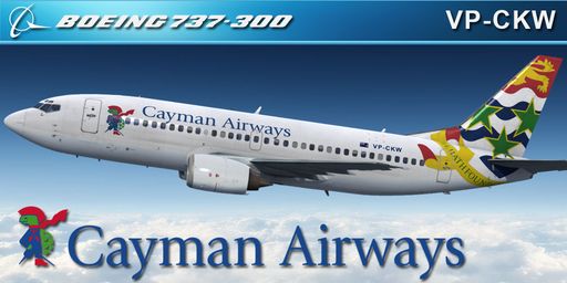 CS 737-300 CAYMAN AIRWAYS VP-CKW