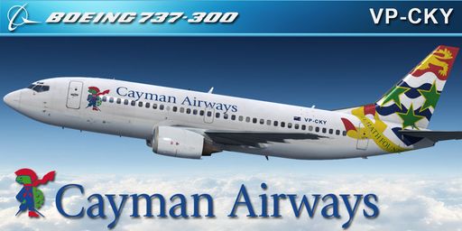 CS 737-300 CAYMAN AIRWAYS VP-CKY