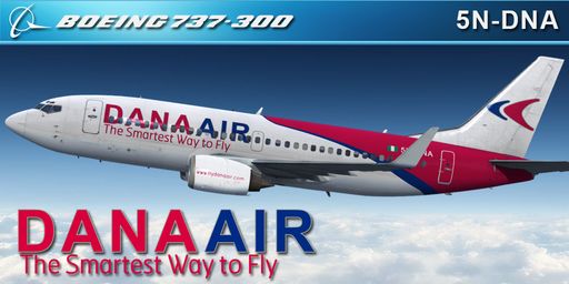 CS 737-300 DANA AIR 5N-DNA