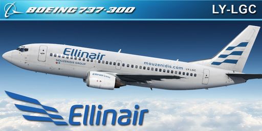 CS 737-300 ELLINAIR LY-LGC