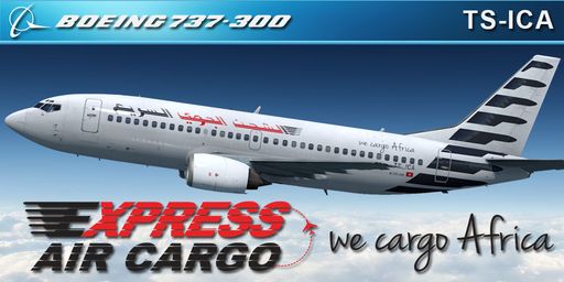 CS 737-300 EXPRESS AIR CARGO TS-ICA