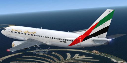 CS 737-300 Emirates AP-BCD