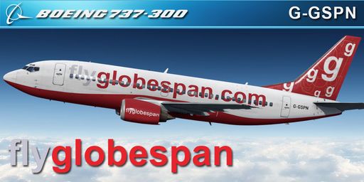 CS 737-300 FLYGLOBESPAN G-GSPN