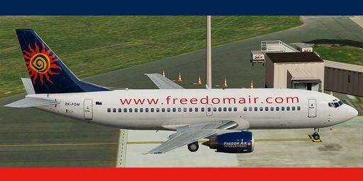 CS 737-300 Freedom Air ZK-FDM 2001