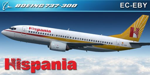 CS 737-300 HISPANIA LINEAS AEREAS EC-EBY