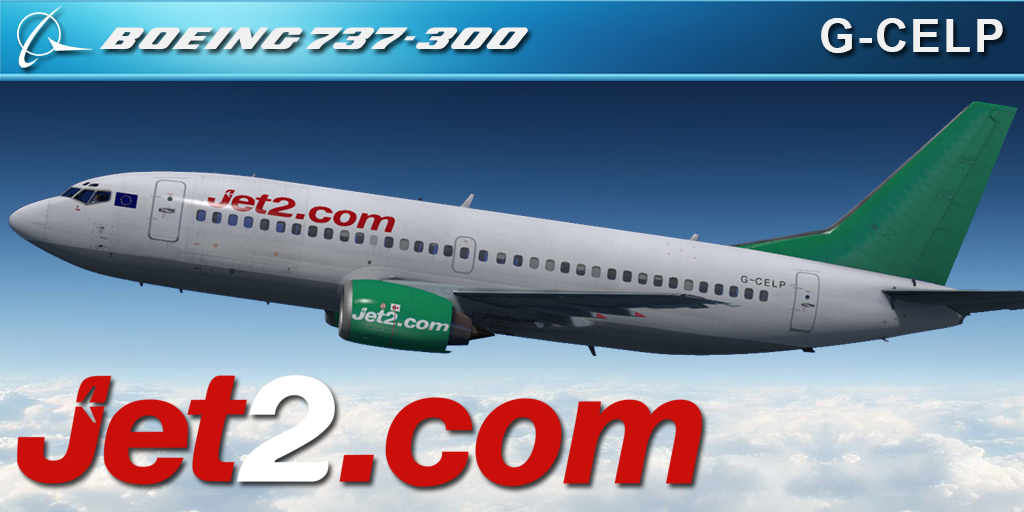 CS 737-300 JET2 G-CELP