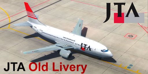 CS 737-300 JTA Old Livery JA8597