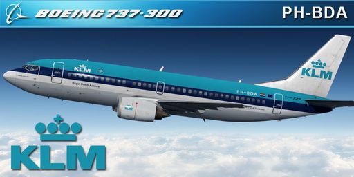 CS 737-300 KLM ROYAL DUTCH AIRLINES PH-BDA