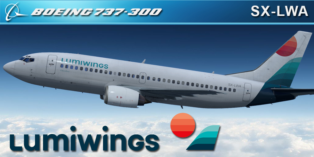 CS 737-300 LUMIWINGS SX-LWA