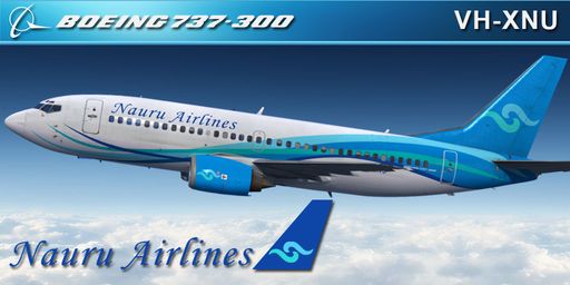 CS 737-300 NAURU AIRLINES VH-XNU