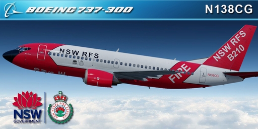 CS 737-300 NEW SOUTH WALES RURAL FIRE SERVICE N138CG