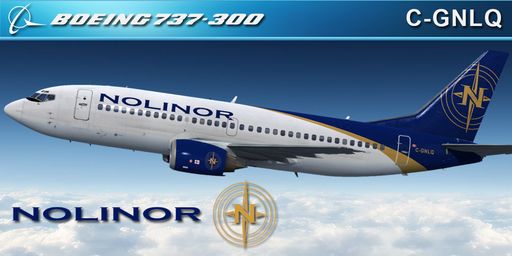 CS 737-300 NOLINOIR AVIATION C-GNLQ