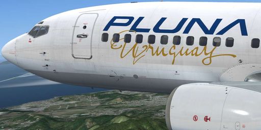 CS 737-300 Pluna CX-PUA