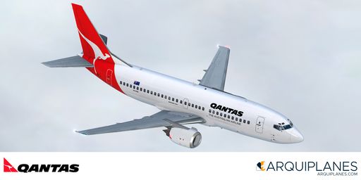 CS 737-300 Qantas VH-TAG