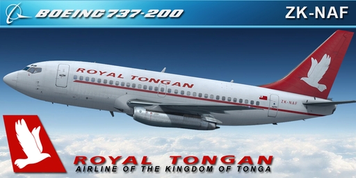 CS 737-300 ROYAL TONGAN DQ-FJD