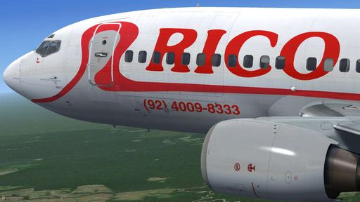 CS 737-300 Rico Linhas Aéreas PR-RLB