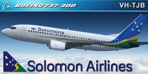 CS 737-300 SOLOMON AIRLINES VH-TJB