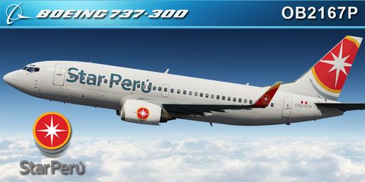 CS 737-300 STAR PERU OB2176P