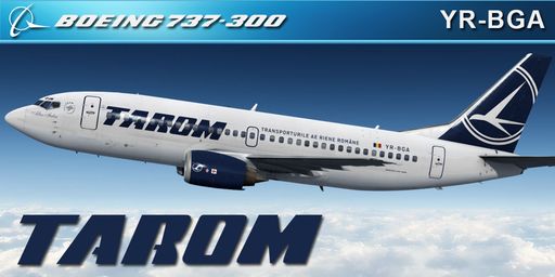 CS 737-300 TAROM YR-BGA