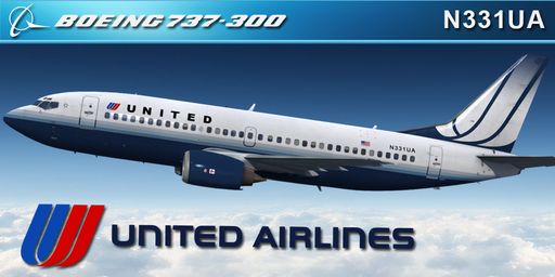 CS 737-300 UNITED N331UA