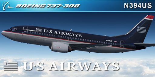 CS 737-300 US AIRWAYS N394US