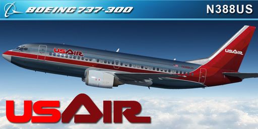 CS 737-300 US AIR N388US