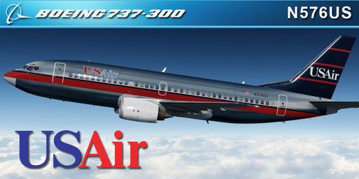 CS 737-300 US AIR N576US