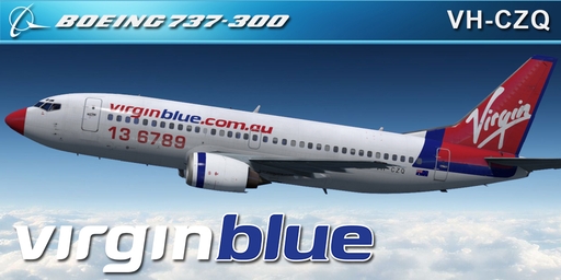 CS 737-300 VIRGIN BLUE VH-CZQ