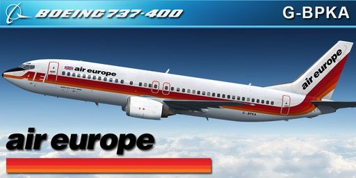CS 737-400 AIR EUROPE G-BPKA