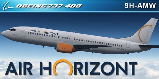 CS 737-400 AIR HORIZONT 9H-AMW