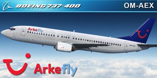 CS 737-400 ARKEFLY OM-AEX