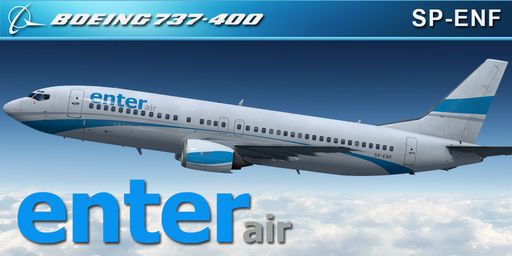 CS 737-400 ENTER AIR SP-ENF