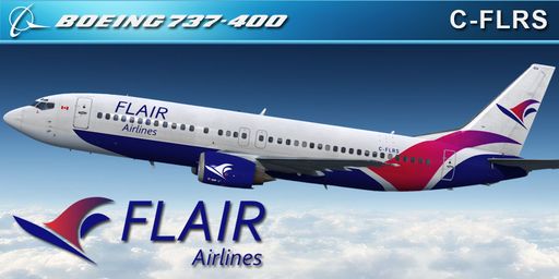 CS 737-400 FLAIR AIRLINES C-FLRS