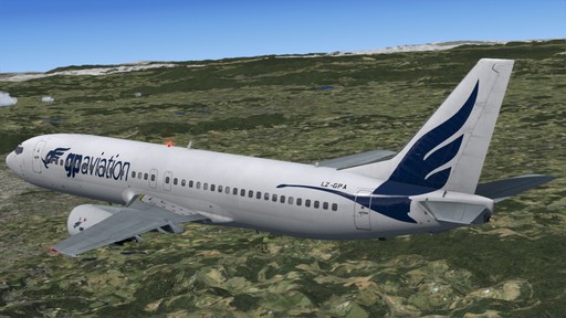 CS 737-400 GP Aviation LZ-GPA