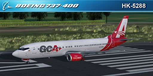 CS 737-400 Gran Colombia de Aviacion HK-5288