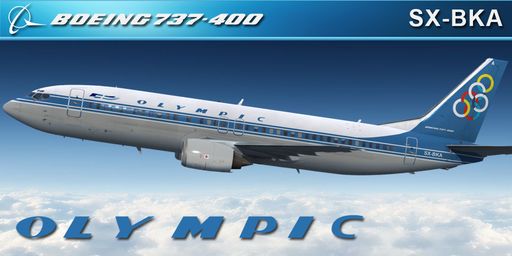 CS 737-400 OLYMPIC AIRLINES SX-BKA