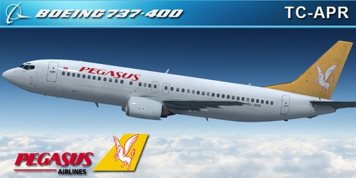 CS 737-400 PEGASUS AIRLINES TC-APR