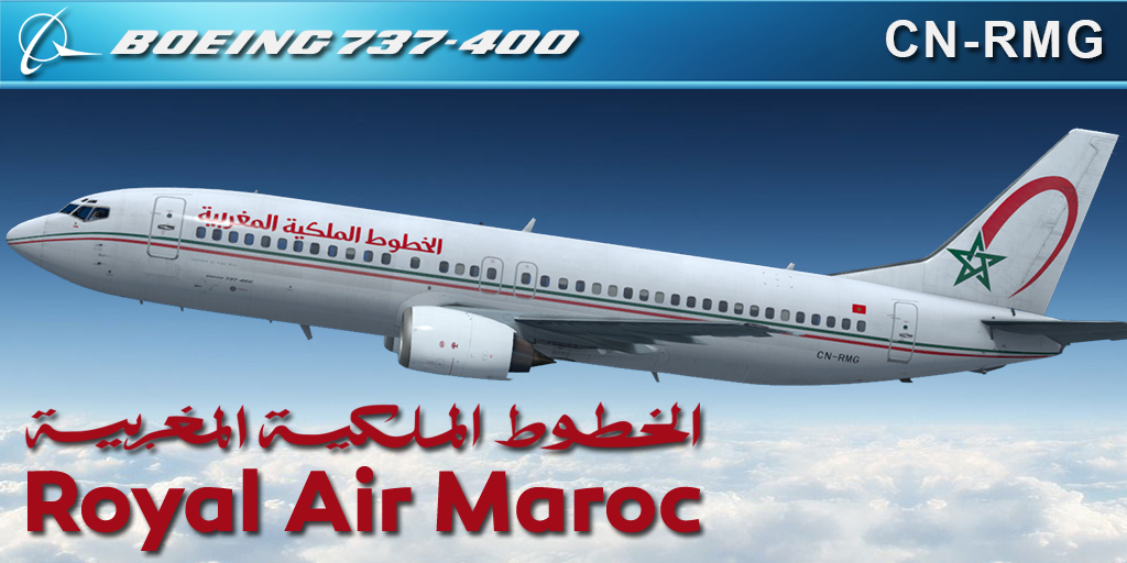 CS 737-400 ROYAL AIR MAROC CN-RMG